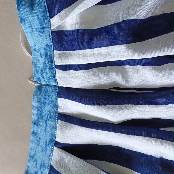 miami Flare Skirt Soft Box Pleats Lined Medium - Picture 2 of 3